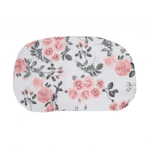 Housse De Transat Pour Bebe, Amovible, Lavable Et Respirante, Motif Fleur De Rose Terne, Pour Nouveau-Nes Garcons Et Filles - Neuf