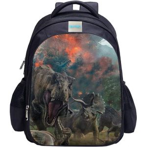 Sac à dos dinosaure pour garçons,sac à dos d'école,sac à dos pour enfants[T365] - Neuf
