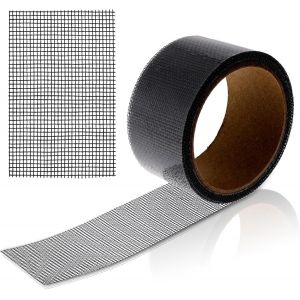 Ruban De R&eacute;paration De Fen&ecirc;tre,5 cm x 500 cm &eacute;tanche Transparent Insect Ecran Fibre De Verre Ruban Ruban Fort Anti Fuite Pour Portes Fen&ecirc;tres B&acirc;ches Tentes - Neuf