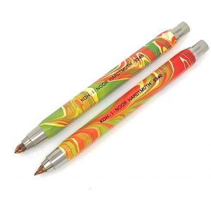 Eryi-Koh I Noor Fall Crayon En Métal Arc-En-Ciel Avec Mine Taille-Crayons 5.6 Mm Magic (Multicolore) - Plusieurs Choix 2 Magicstifte Bunt - Neuf