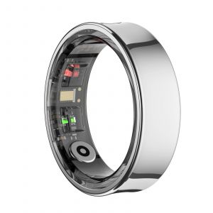 Bague Connectée Or Suivi Santé Sport Bluetooth 5.2 Étanche Longue Autonomie Argent Yonis - Neuf