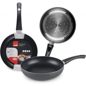 Po&ecirc;le Mini Indubasic, 14 Cm, Aluminium, Antiadh&eacute;sif, Compatible Avec L'induction, Noir - Neuf