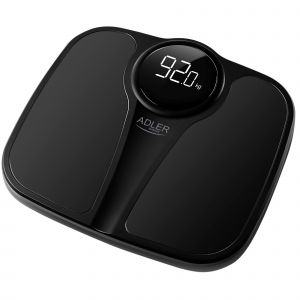 Fabrilamp - Adler Ad8172b P&egrave;se-personne Num&eacute;rique Haute Pr&eacute;cision 180 Kg, &eacute;cran Led, Arr&ecirc;t Automatique Blanc - Neuf