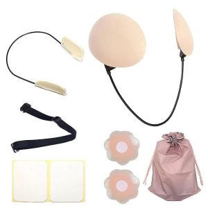 Kit soutien-gorge push-up sans devant Kit soutien-gorge plongeant profond Soutien-gorge cache Skin - Neuf
