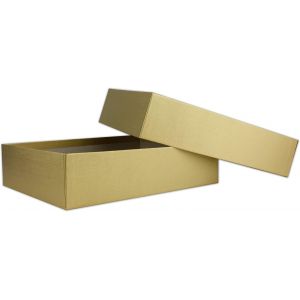 1x Boîte De Rangement Et De Cadeau De Qualité Supérieure Format A4 Gris/Bleu 302 X 213 X 70 Mm - Neuf