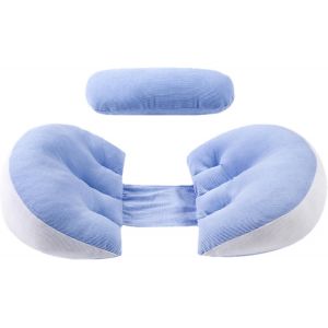 Coussin De Grossesse - Coussin De Soutien De Grossesse Respirant - Support Abdominal Ergonomique Avec Housses Amovibles - Coussin Pour Femme Enceinte - Neuf