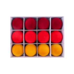 No&euml;l boules suspendues 12pcs ensemble des f&ecirc;tes de BRICOLAGE d&eacute;coration - Neuf