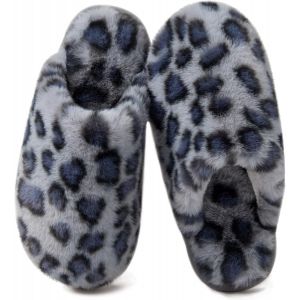 Kalanka-Chaussons Femme Homme Hiver Pantoufles Fourrés Chaud Confortable Antidérapants Souples Cozy Peluche Doublure Maison Douce - Neuf