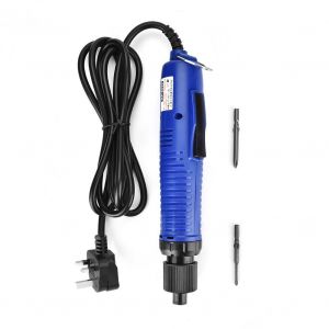Tournevis electrique semi-automatique a tige droite, outil pratique, prise britannique 220 V - Neuf