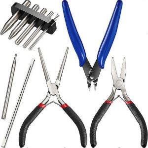 10 Pcs Métal Bricolage Modèle Outils Ensembles D'outils Onglet Bord Cylindre Cône Forme Pliage Outils D'assistance Pour Gabarits Métalliques 3d - Neuf