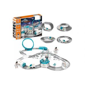 Circuit de 275 pi&egrave;ces avec voiture &eacute;lectrique pour enfants de 6 ans et plus - Neuf