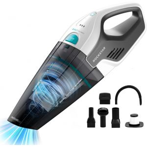 Aspirateur &agrave; main sans fil 50W noir gris - Neuf