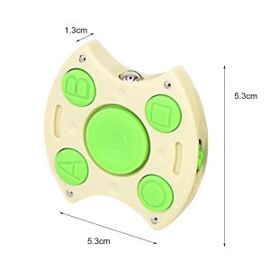 Bouton Hand Spinner Multifonctionnel Lisse Bord Doigt Fidget Rotation De La Main Spinner Pour Enfants - Neuf
