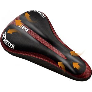 Housse De Selle De Vélo,Protection De Selle Rembourrée Confortable,Housse De Selle De Vélo Épaisse,Résistante À La Poussière,Convient À La Plupart Des Vélos Tels Que Les Vélos De Route,Vtt - Neuf