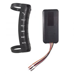 T&eacute;l&eacute;commande universelle de volant de voiture Bouton multifonction sans fil Bluetooth pour 2d - Neuf
