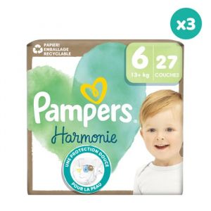 3x27 Couches Harmonie - Taille 6 - Pampers - Neuf