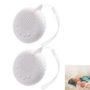 Machine &Agrave; Bruit Blanc Portable (Lot De 2) Avec 10 Sons Apaisants Et Minuterie Pour Le Sommeil Et La Relaxation - Neuf