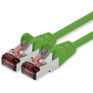 KAL-Câble Réseau Cat.6 10M Vert - 1 X Câble Ethernet Lankabel Cat6 Câble Réseau Lan Sftp Pimf Patch Cable 1000 Mbit S - Neuf