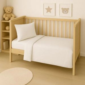 Couette Temp&eacute;r&eacute;e B&eacute;b&eacute; Coton Percale - 80 X 120 - Mi Saison - Mortreux - Neuf