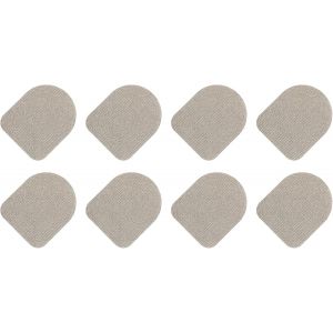 Lot De 8 Autocollants Pour Écran Tactile De 2,5 X 10,2 Cm - Ultra Haute Sensibilité - En Fibre De Carbone Flexible - Noir - Pour Gants - 12 En 1[Z1162] - Neuf