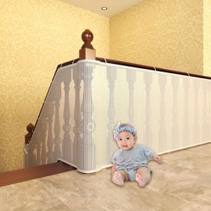 Filet De S&eacute;curit&eacute; Pour Enfant-Protection 600x90cm Pour Escalier Et Balcon - Neuf
