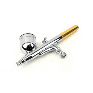 Kit pistolet &agrave; peinture a&eacute;rographe double action Dynamic Power 0,3 mm - Neuf