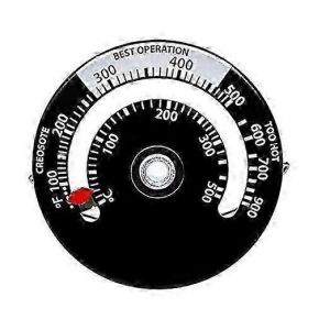 1pc thermomètre magnétique cheminée four thermomètre jauge de température de cuisine - Neuf