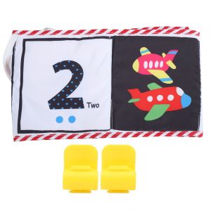 Tour De Lit Bebe Multifonction Double Face En Tissu Rembourre Avec Musique (Numerique) - Neuf