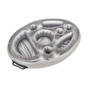 Bar Flottant Pour Spa Ou Piscine - Couleur Argent - Neuf