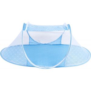 Kal-Moustiquaire De Lit Pliable, Portable De Voyage Moustiquaire, Moustiquaire Universelle Pour Bébé Pour Lit En Filet, Filet De Lit Nouveau-Né Intérieur Et Extérieur, Voyage Ou Été À La Maison - Neuf