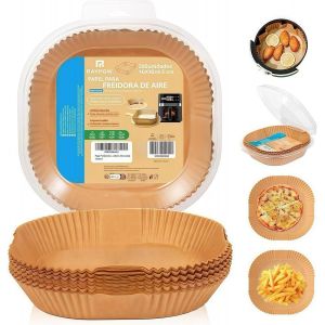 Lot De 200 Moules Jetables Pour Four Sans Bpa Sans Huile De 2 &Agrave; 8 Litres (16-20 Cm,Carr&eacute;,200 Unit&eacute;s) - Neuf