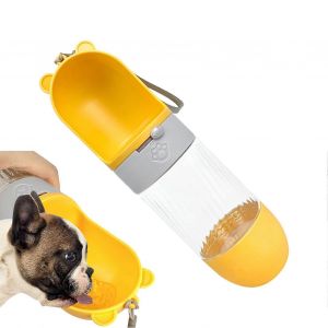 Chien De L'eau De La Bouteille Distributeur, Portable &Eacute;tanche Voyage Des Animaux De Compagnie De La Coupe &Agrave; La Consommation De Bol Pour Les Chiots Et Les Chiens, Conception L&eacute;g&egrave;re - Neuf