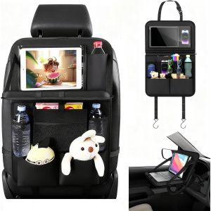 Subzonal-Organisateur De Si&egrave;ge Auto, Organiseur De Si&egrave;ge Arri&egrave;re De Voiture, Protection De Dossier De Si&egrave;ge Auto Pour Enfants Avec Table Pliante Et Pochette Pour Tablette/T&eacute;l&eacute;phone Portable - Neuf