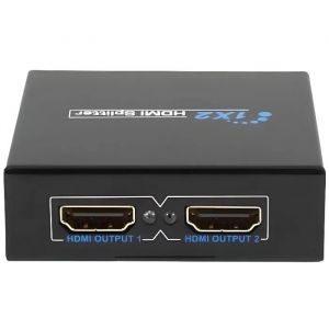 Splitter HDMI 1 entrée vers 2 sorties Full HD 3D - Neuf