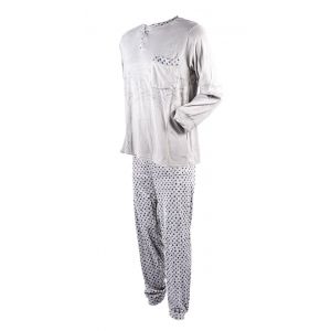 Pyjama Polaire Eco A222 Gris - Neuf