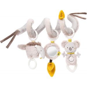 Spirale D'activities Aiko & Yuki - Jouet Pour Poussette &Agrave; Toucher Et &Agrave; Saisir - Pour Le Lit, Le Parc, La Coque Et Le Si&egrave;ge Auto - De Motricit&eacute; Pour B&eacute;b&eacute;s Et Jeunes Enfants &Agrave; Partir De 0+ Mois - Neuf