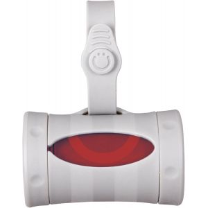 Retractable Dog Poop Bag Holder And Dispenser With Silicone Strap Leash Attachment, Includes 2 Rolls Of Lavender Scented Leakproof - Neuf