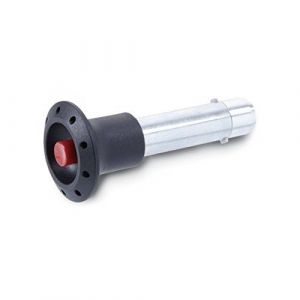 Ganter La Norme Elements Boulon Connecteur Avec Securite Axial (cliquet) - Boulons - Acier - Acier Galvanise Diametre : 6 Mm Bleu Passive, 1 Piece, Noir, Gn 114.2-6-40 - Neuf