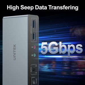 Commutateur Kvm 2 Moniteurs 2 Ordinateurs 4K @ 60 Hz Hdmi+Displayport Commutateurs Kvm Double Moniteur 3 Ports Usb Pour Partager Clavier,Souris,Disques Durs,Micro,Casque,2 Câbles Usb-B, - Neuf