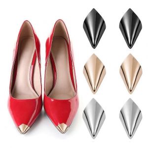 M&eacute;tal Talons Hauts Pointe Cap De Haute Qualit&eacute; Femmes Chaussure Pointu Protecteur Color&eacute; Anti-Usure Pinces &Agrave; Chaussures &Eacute;l&eacute;gants Accessoires De R&eacute;paration De Chaussures - Neuf