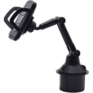 Porte-Gobelet Universel Réglable Col De Cygne Pour Voiture Compatible Avec Phone Et Téléphones Portables - Neuf