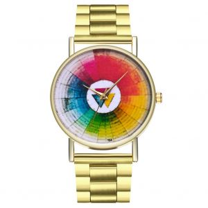 Zhoulianfa Montre De Couple A Quartz, Elegante Et Decontractee, Avec Affichage Analogique Et Bracelet En Acier - Neuf