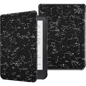&Eacute;tui Pour Kobo Clara Hd 6 Pouces 2018 (Num&eacute;ro De Mod&egrave;le: N249)-Housse Fine Et L&eacute;g&egrave;re Coque Fermeture Magn&eacute;tique Fonction R&eacute;veil/Sommeil Automatique,Constellation - Neuf