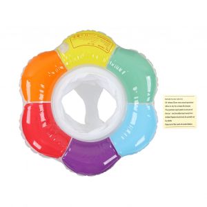 Bouee De Natation Gonflable Coloree Pour Bebe Avec Double Coussin D'air Et Siege De Securite - Neuf