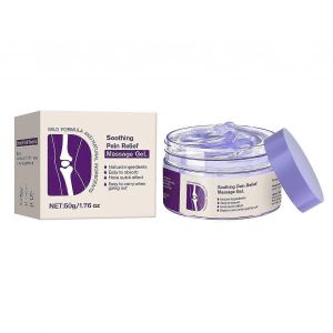 Gel De Massage Antidouleur Creme Violette Pour Les Activites Sur Tout Le Corps, Apaise Les Genoux, Les Lombaires, Le Cou, Les Mains Et Les Pieds - Neuf