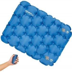 Coussin De Voyage Gonflable,Imperméable Coussins De Siège Pour Camping Exterieur Avion Voyages Stade Voiture Kayak Concert Plage Pelouse Chaise De Bureau,Ultraléger & Pliable.[C70] - Neuf