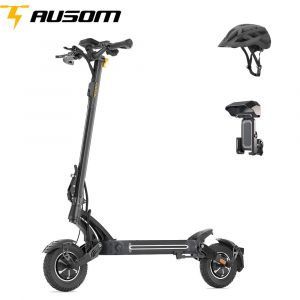 Ausom Sr1 Trottinette Électrique, Moteur 2 X 1000w, Batterie 52v 20.8ah, Pneus 10 Pouces, Vitesse Maximale 65 Km/H, Avec Deux Cadeaux - Neuf