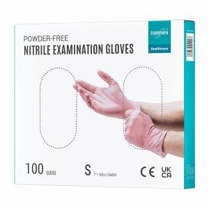 Lot De 100 Gants Jetables En Nitrile Sans Latex Non St&eacute;riles Sans Latex.[H20] - Neuf