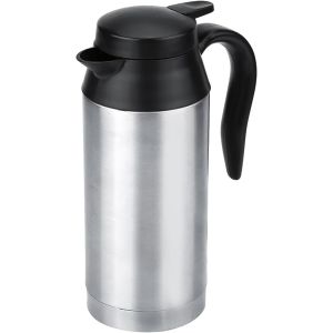 NouvelHorizonstore-Bouilloire de Voyage 750ml pour Voiture en Acier Inoxydable, DC 12V 120W Allume Cigare Portable pour Eau Chaude, Caf&eacute; - Neuf