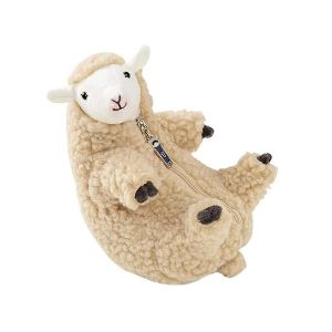 Peluches, Moutons Ras&eacute;s, Agneau Dr&ocirc;le Animal En Peluche, Doudou Mignon, Copain D'animal De Compagnie Qui Dort, Meilleurs Cadeaux D'anniversaire Pour Les Filles Gar&ccedil;ons Adolescents - Neuf